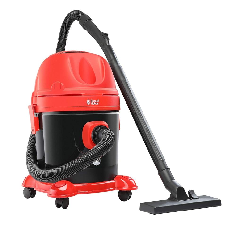 Russell Hobbs RVAC2000WD 2000 Watt 3 in 1 Wet and Dry Multi-Purpose Vacuum Cleaner with Reusable Dust Bag and Powerful Suction (18 KPA) & Blower Function (2 Year Manufacturer Warranty) (Black)