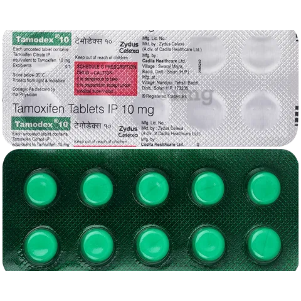 10mg टैमोक्सीफेन साइट्रेट टैबलेट आईपी