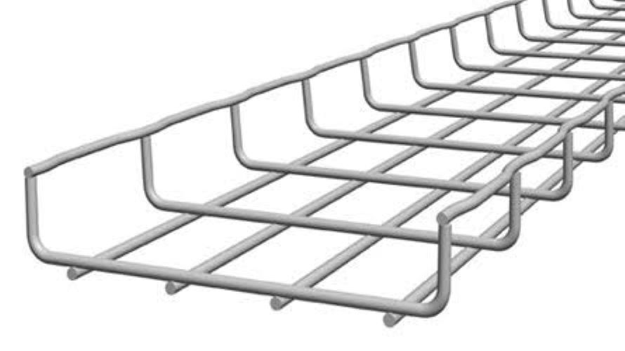 Ms Wire Mesh Cable Tray - Conductor Material: Nylon