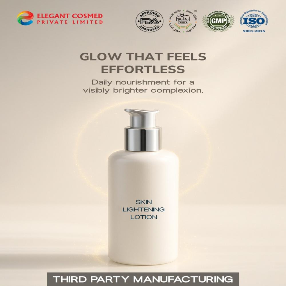 Skin Lightening Lotion Dual-Action Brightening Formula Third Party Manufacturing