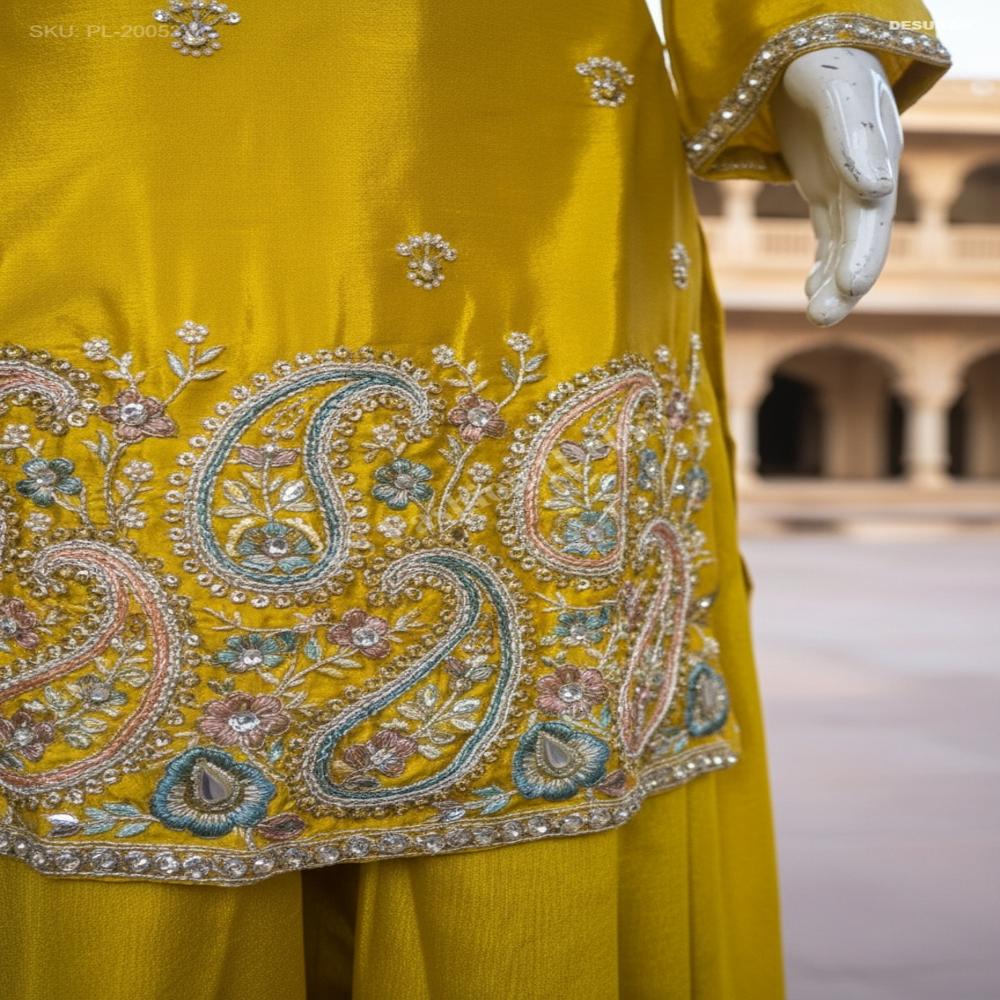 PL-20053_Gharara Suit With Duppatta