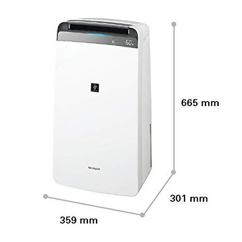 Sharp DW-J20FM-W Room and Office Dehumidifier