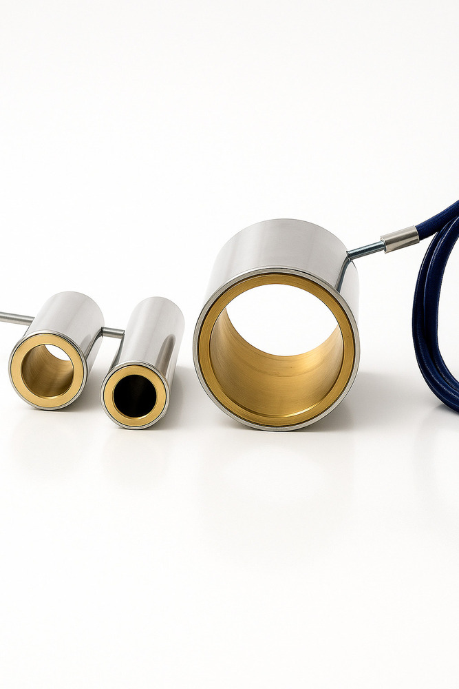 MINI COIL HEATER CAST-IN BRASS