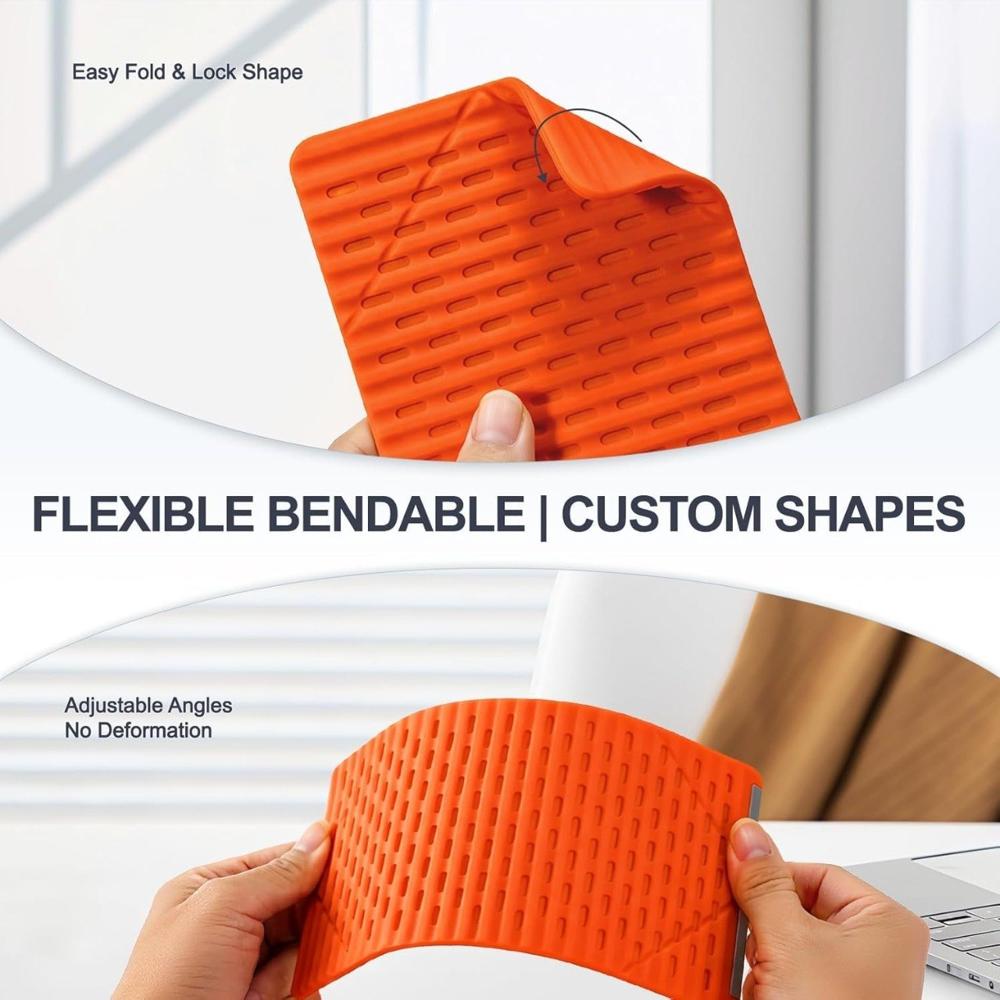 Portable Flexible Silicone Mobile Stand  Anti-Slip Phone Holder