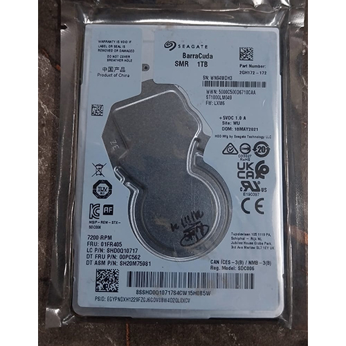 Seagate 1 TB लैपटॉप हार्ड डिस्क