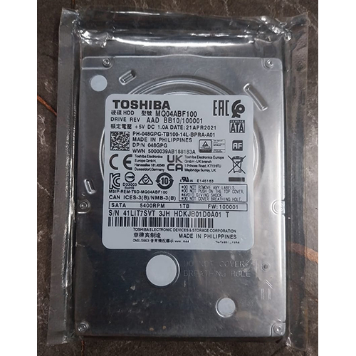 Toshiba 1 TB लैपटॉप हार्ड डिस्क