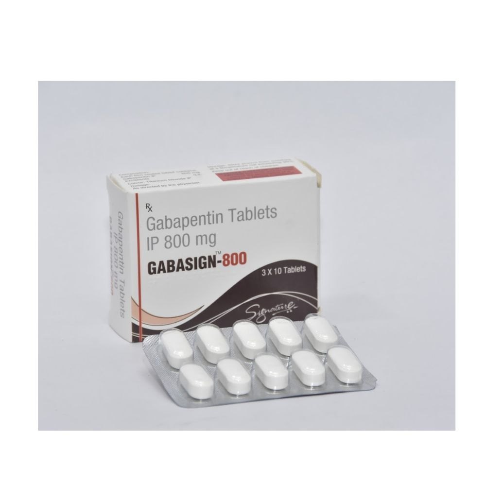 800mg Gabapentin Tablets Ip - 800mg Dosage, Tablet Form , Effective For Partial Seizures & Peripheral Neuropathic Pain Relief