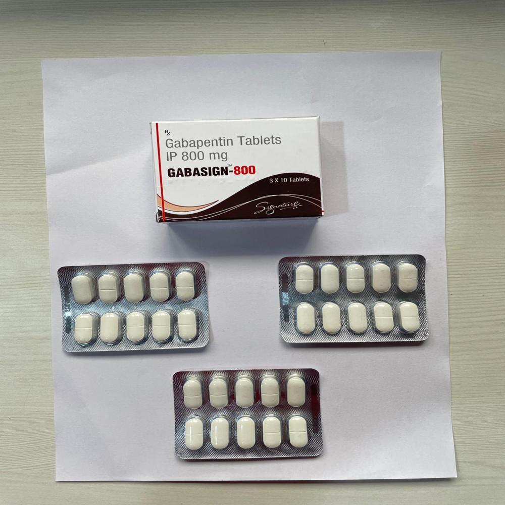 800mg Gabapentin Tablets Ip - 800mg Dosage, Tablet Form , Effective For Partial Seizures & Peripheral Neuropathic Pain Relief