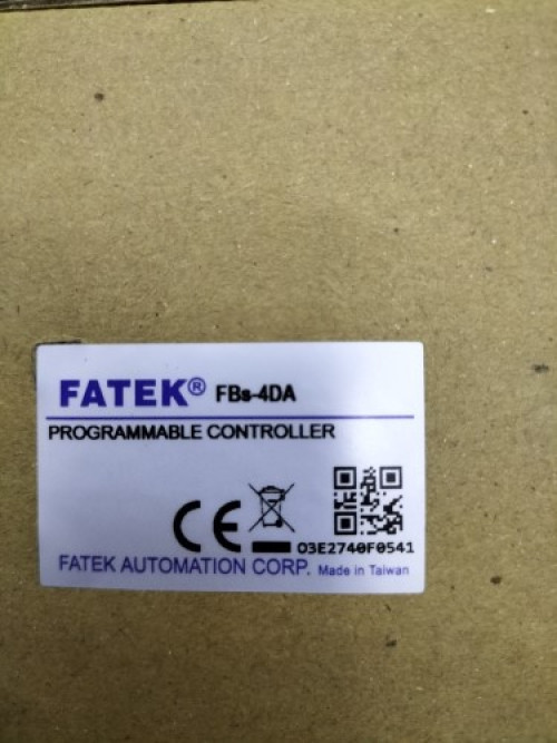 FATEK FBS-4DA 4-CHANNEL ANALOG OUTPUT MODULE
