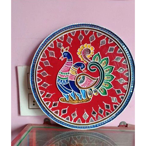 12 Inch Peacock Lippan Wall Art