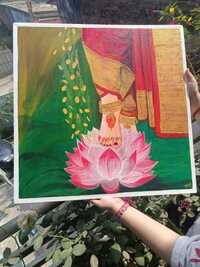 Acrylic On Canvas Painting