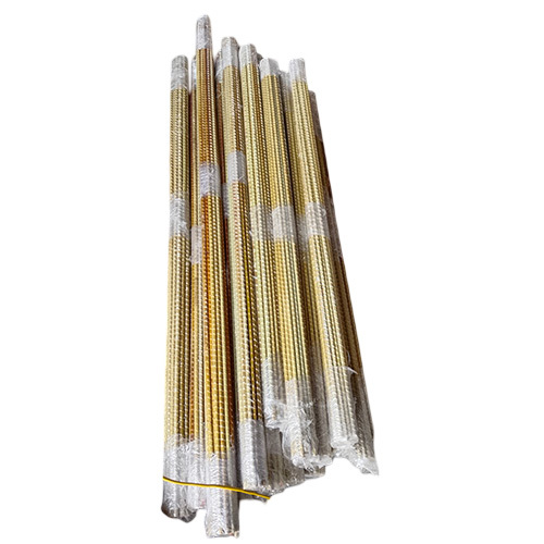 20mm FRP Rebar - High Purity Fiber Reinforced Polymer, Yellowish Gold, Corrosion Resistant, Non-Magnetic, Low Thermal Conductivity