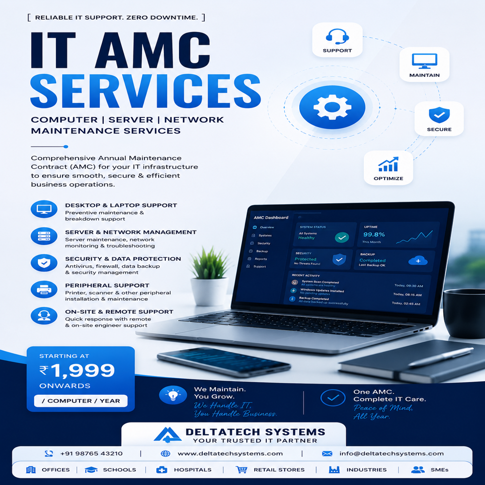 IT AMC Services | Computer AMC | Server & Network Maintenance Services