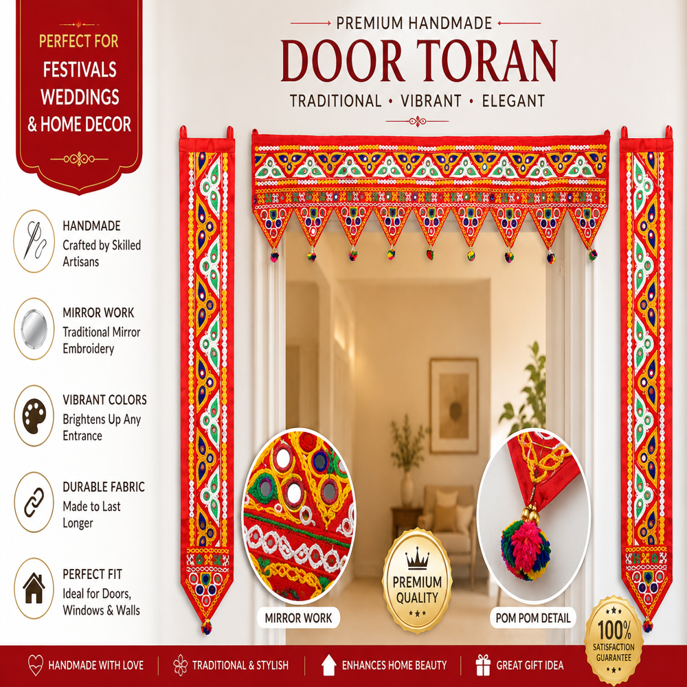 KRISHNA HANDLOOM Festival Toran for Home Entrance B 13