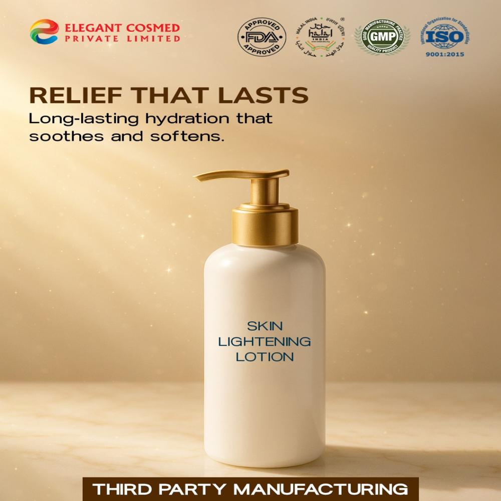 Skin Lightening Lotion Brightening Third Party Manufacturing