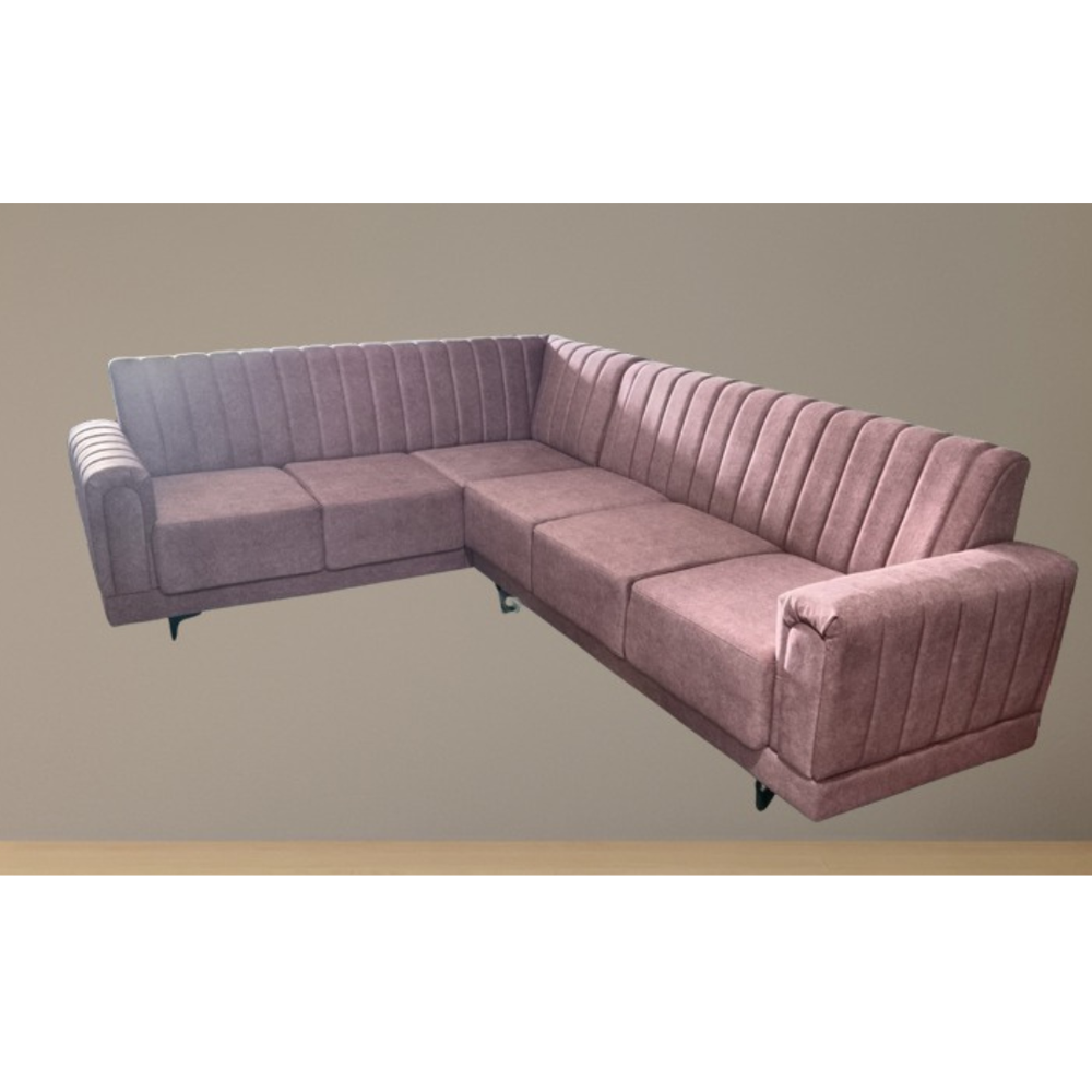 L corner fabric sofa set