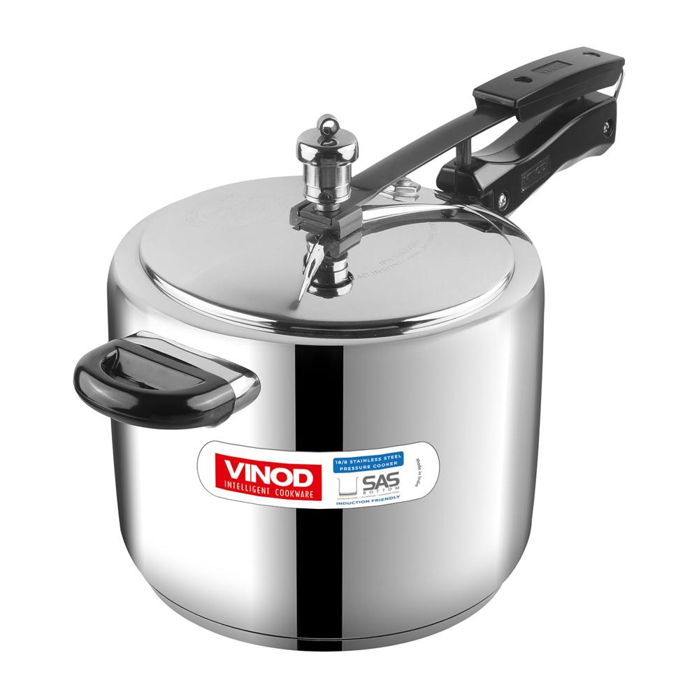 Stainless Steel Inner Lid Pressure Cooker - 5.5 Litre