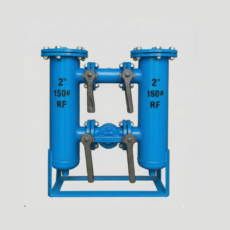 Heavy Duty Cast Iron Fabricated Duplex Strainer