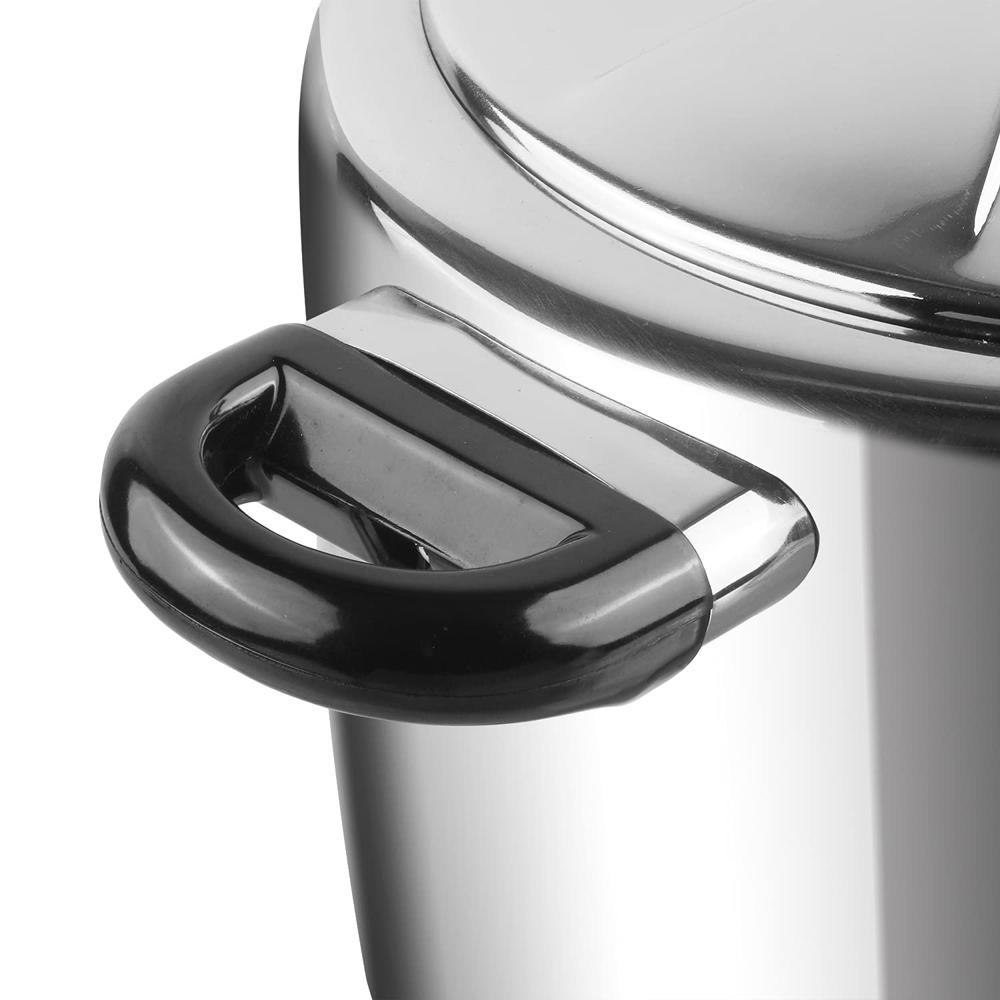 Vinod 18/8 Steel Sandwich Bottom Inner Lid Pressure Cooker, 7 Liter, Silver (Stainless Steel)