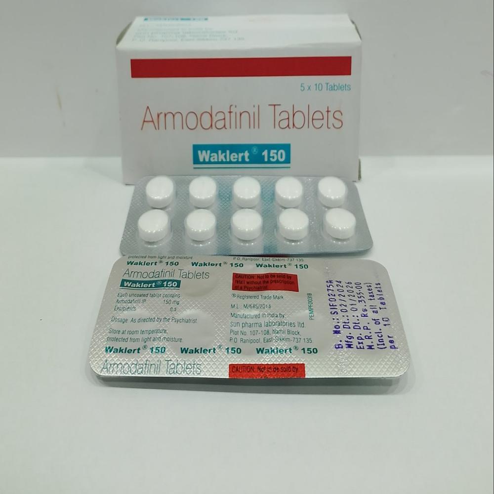 150mg Armodafini Tablets - Ingredients: Armodafinil (150 Mg)