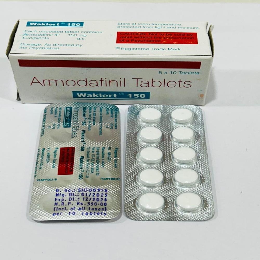 150mg Armodafini Tablets - Ingredients: Armodafinil (150 Mg)