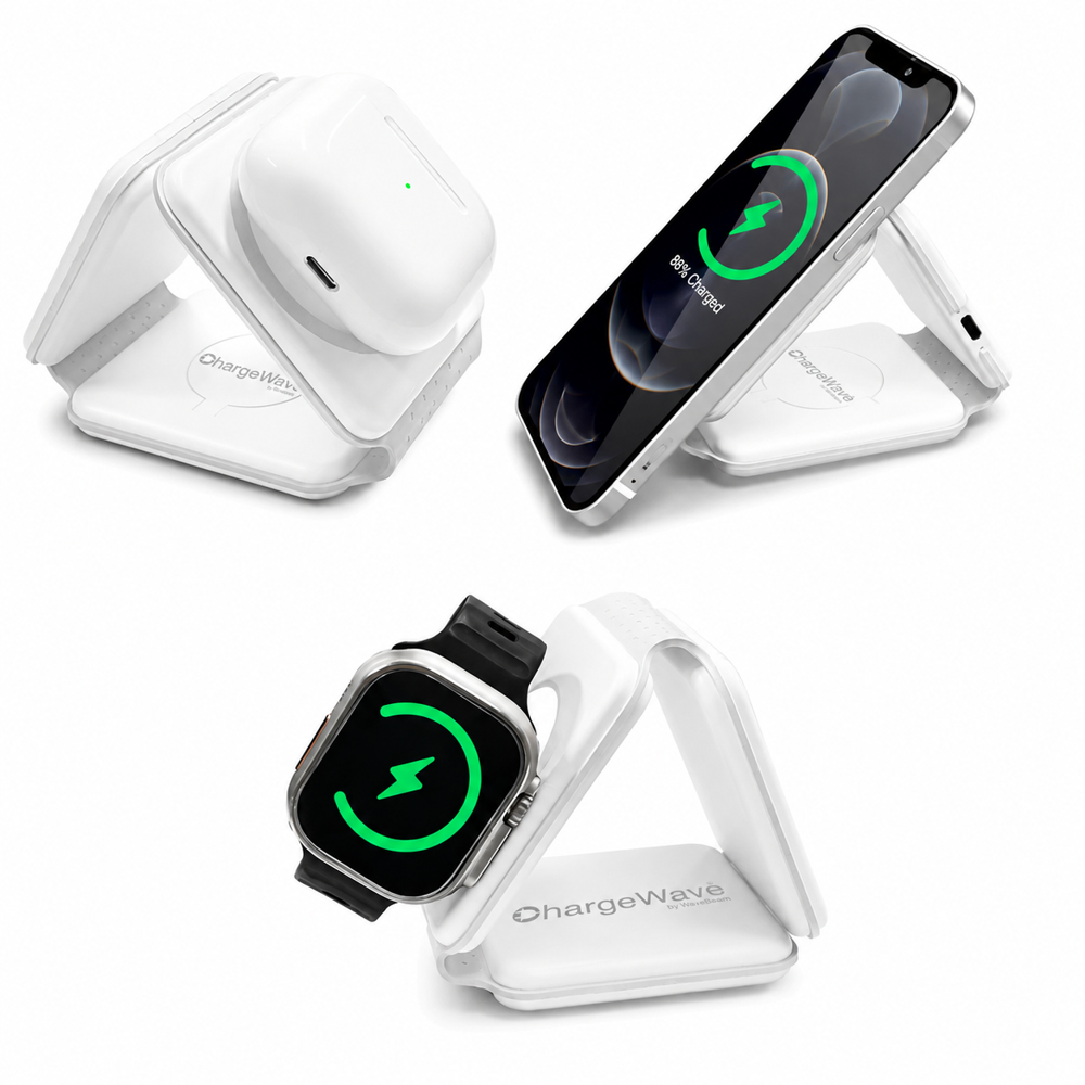 ChargeWave 3-in-1 Wireless Charger for iPhone