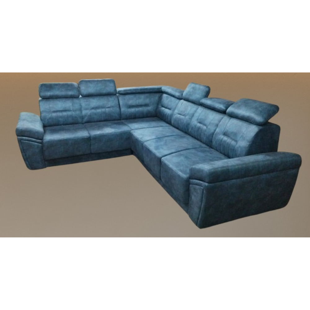 velvet sofa set L corner