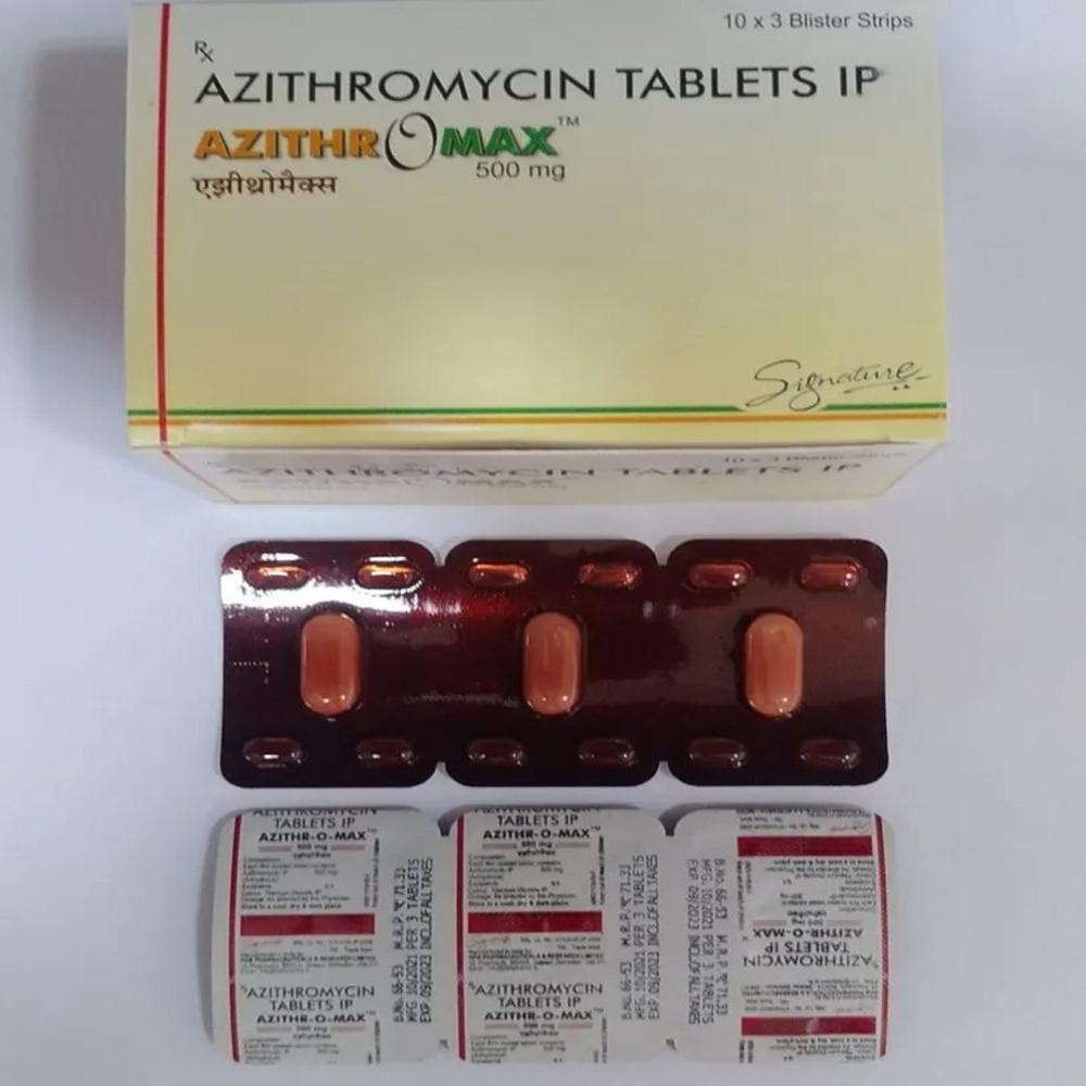 500mg Azithromycin Tablets Ip - Drug Type: General Medicines