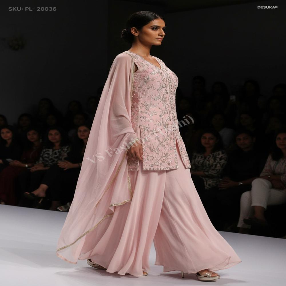 PL-20036_Embroidered Front Cut Suit