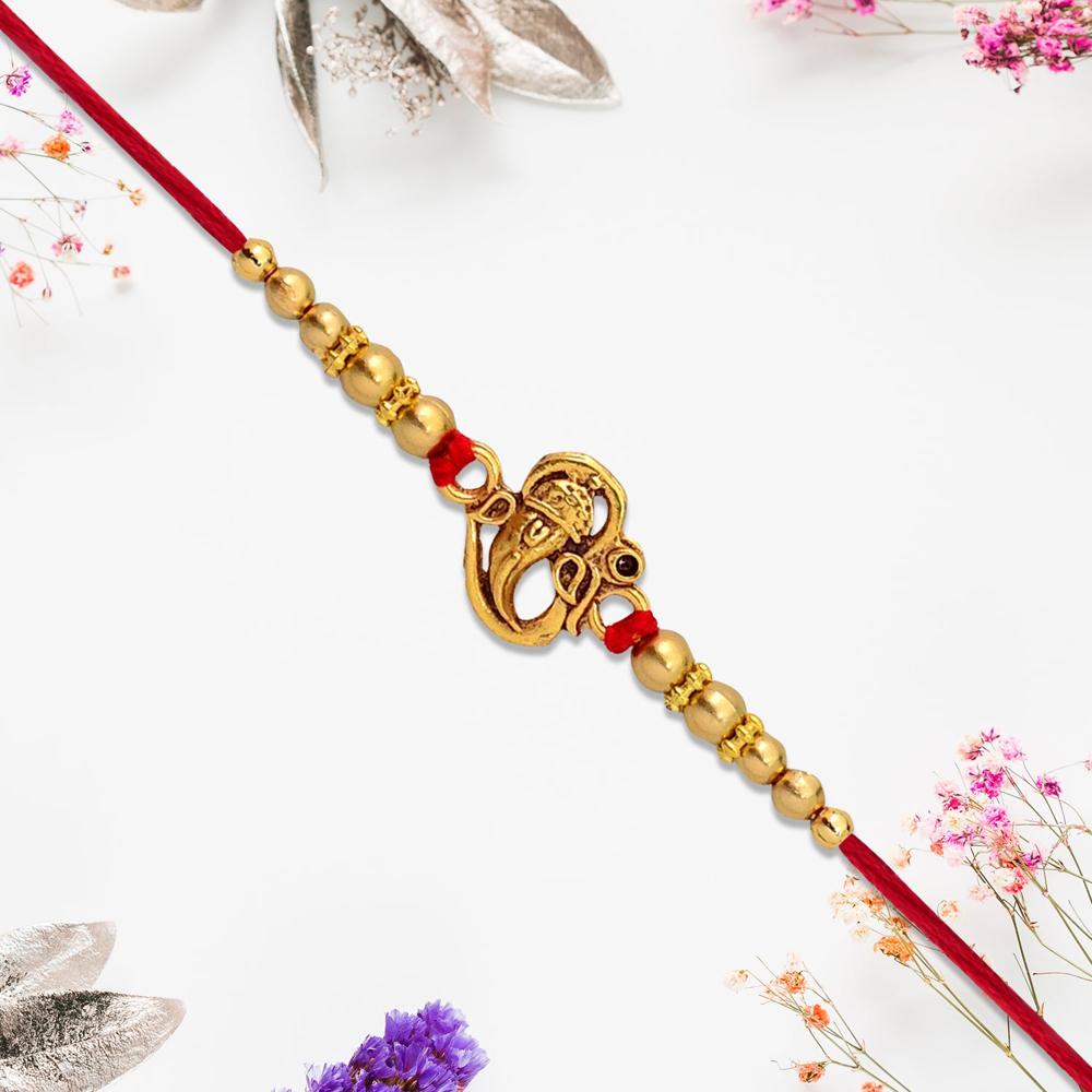 Ganesha Rakhi Divine Blessings & Traditional Design