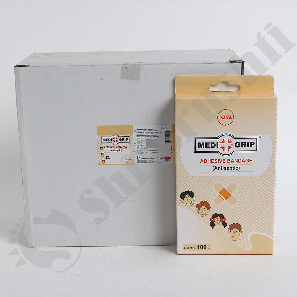 MEDIGRIP ADH REG. BANDAGE PAPERBOX