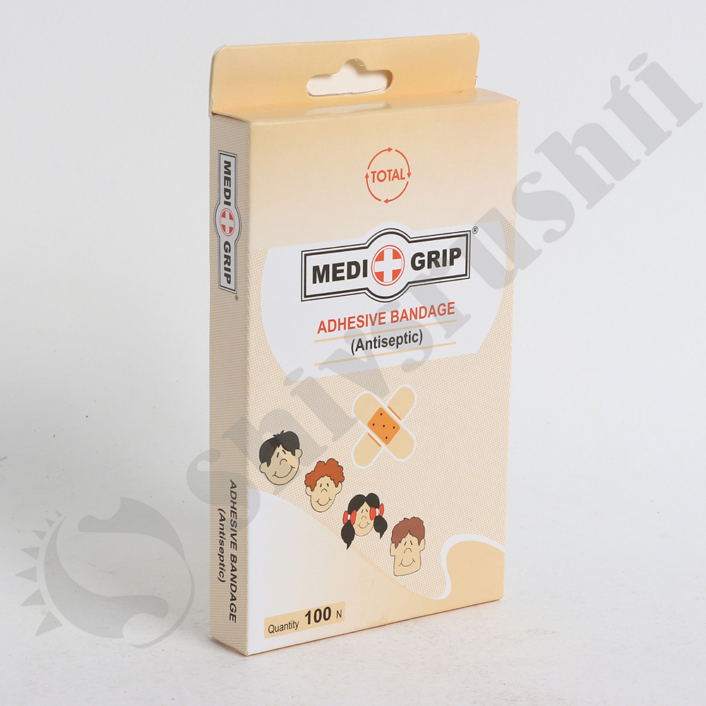 MEDIGRIP ADH REG. BANDAGE PAPERBOX