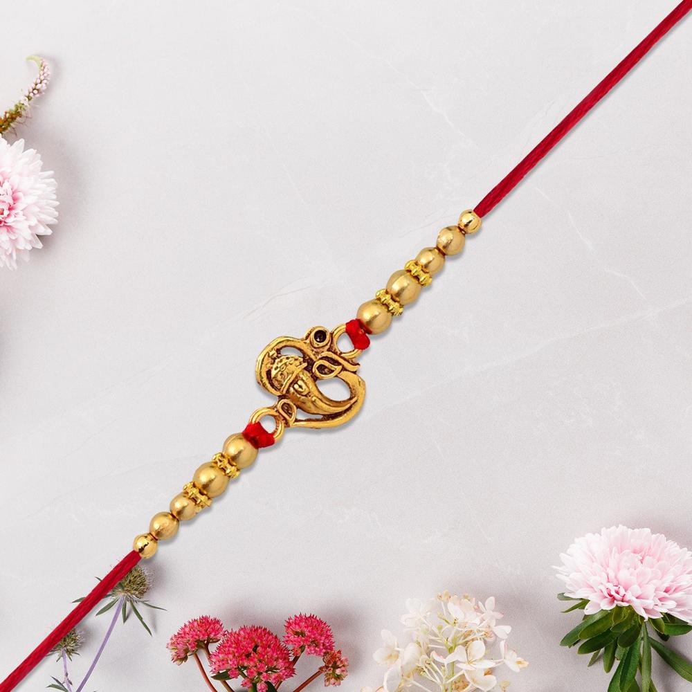 Ganesha Rakhi Divine Blessings & Traditional Design