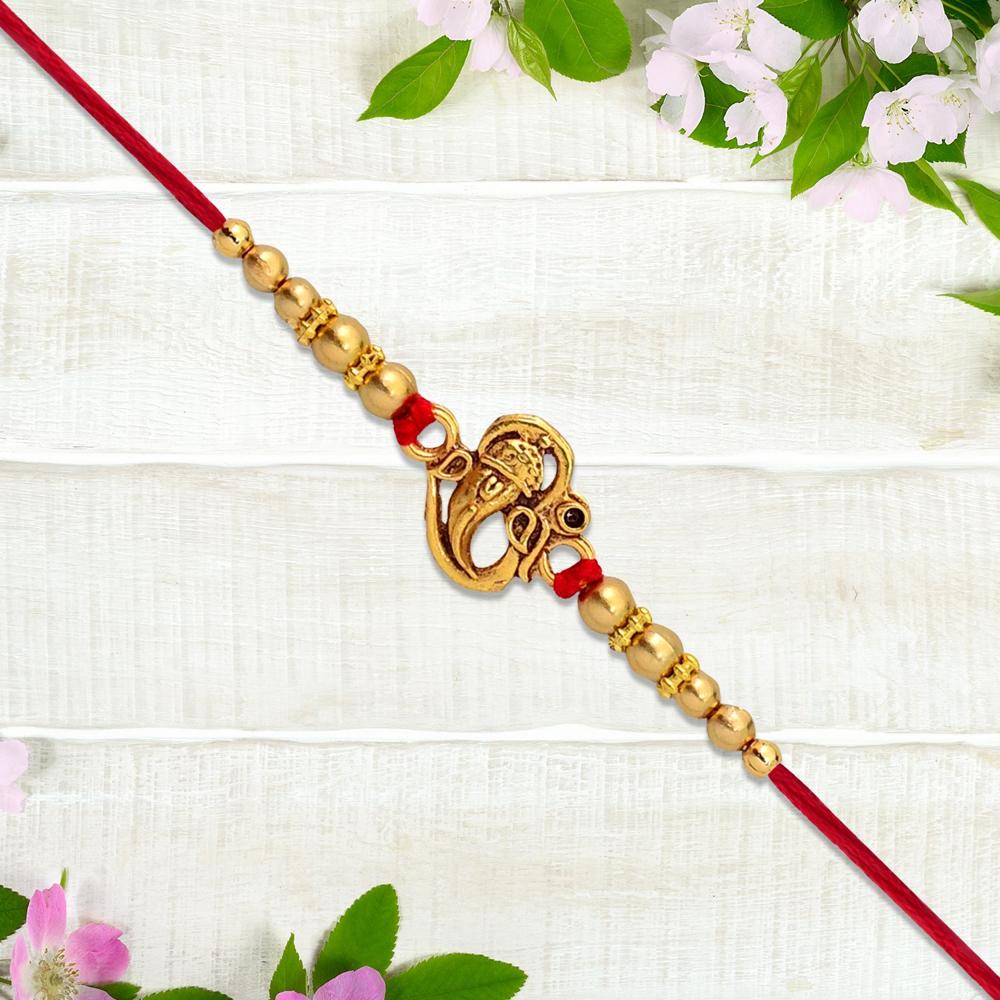 Ganesha Rakhi Divine Blessings & Traditional Design