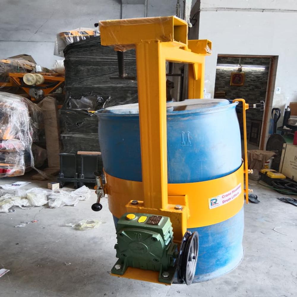 Overhead Drum Tilte - Handle Type: Ergonomic Handle Grip