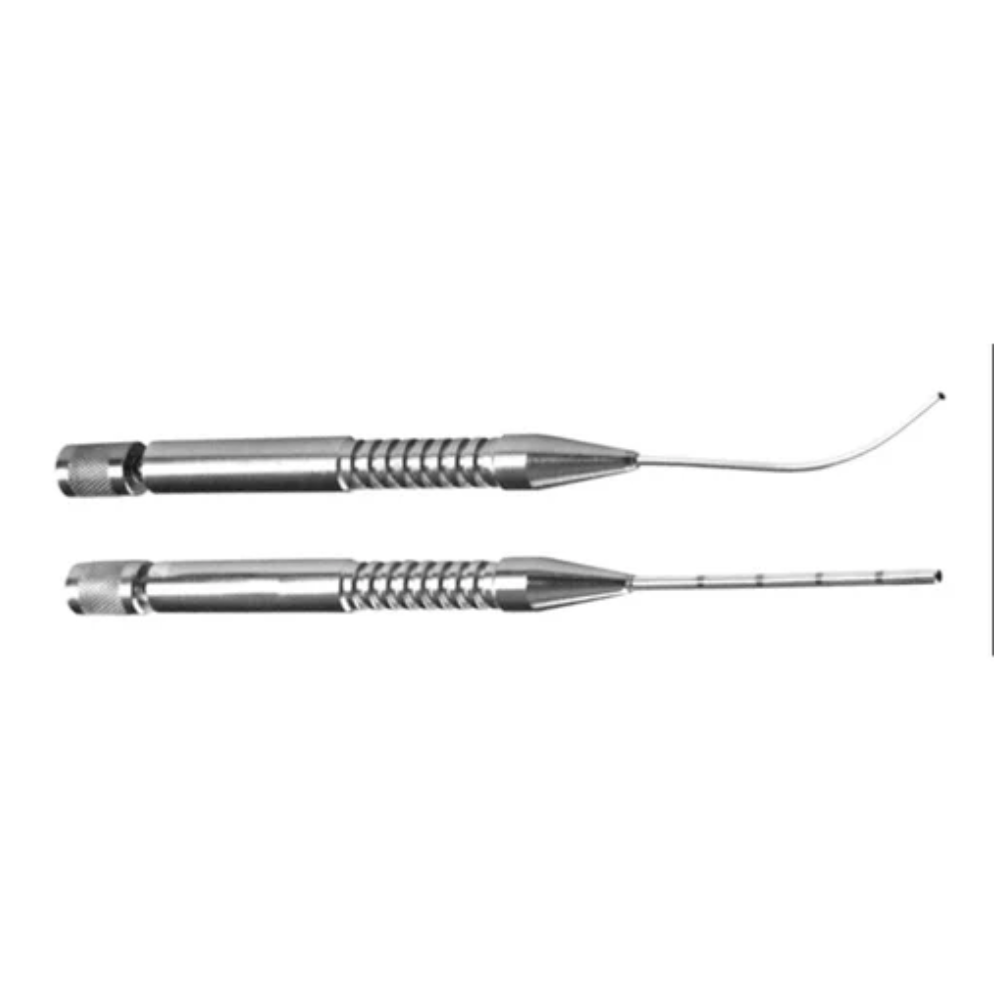 Proctology Handpiece Straight & Curved Laser Fiber connecting Holder Laser Proctology handpiece