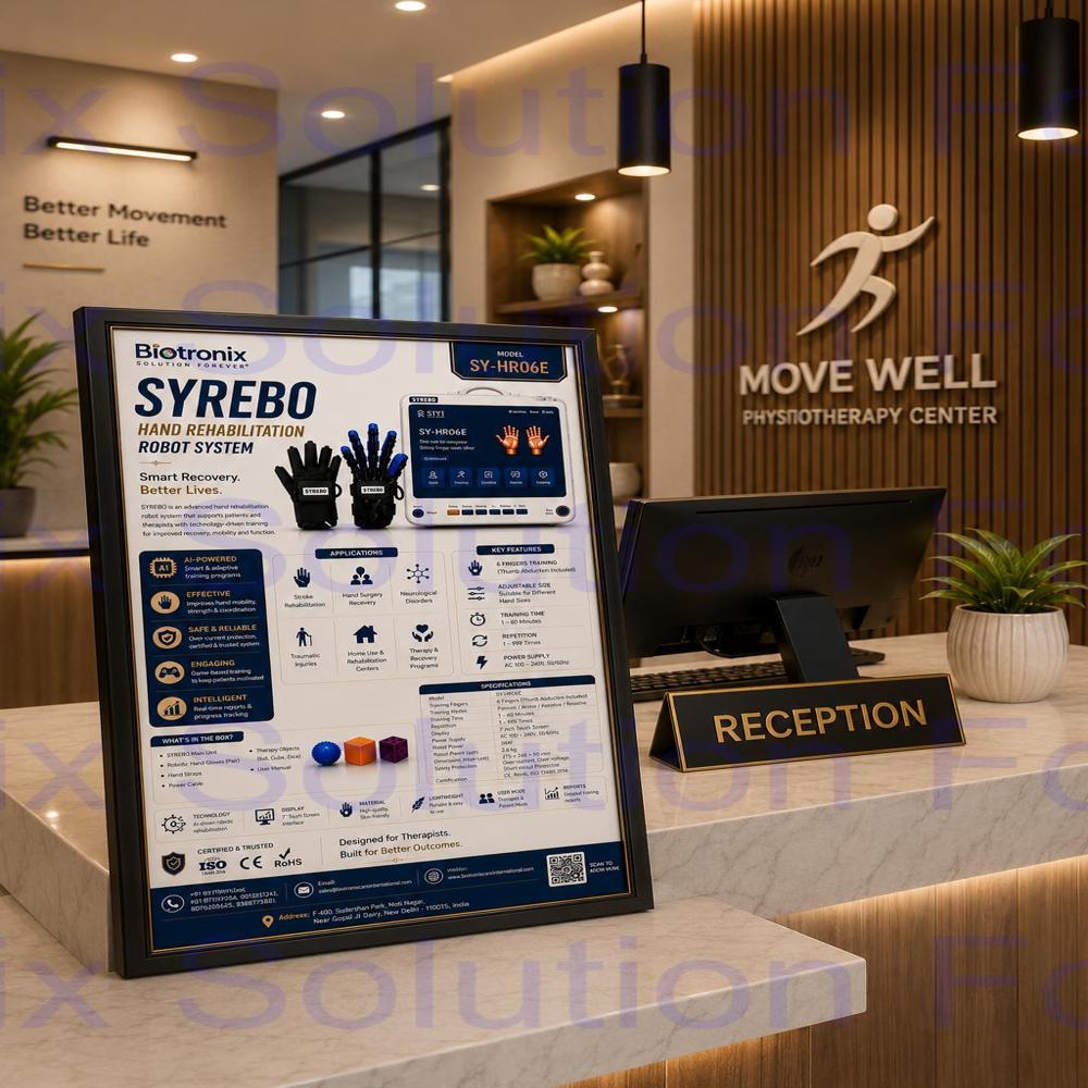 Medical Grade Robotic Hand Rehabilitation Device for Clinics