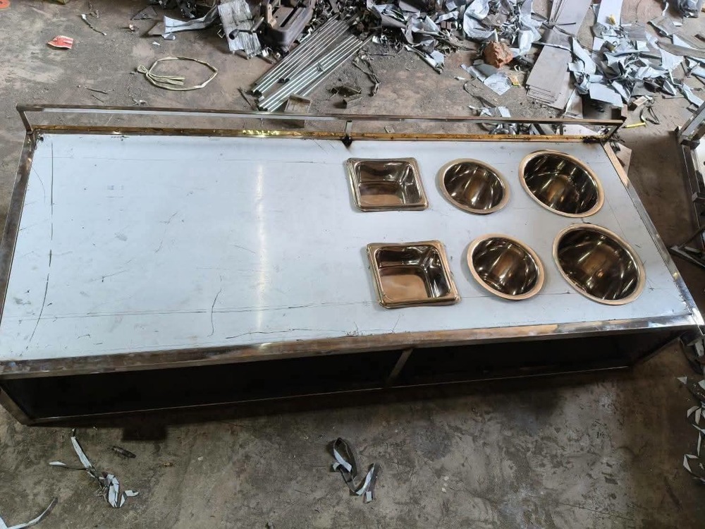 Catering Bhatti full steel Counter