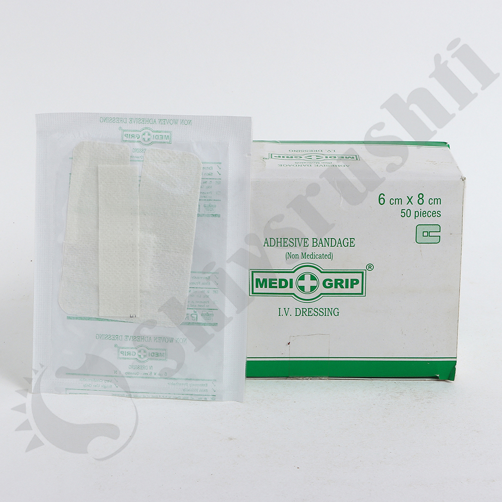 MEDIGRIP ADH BANDAGE I V DRESSING
