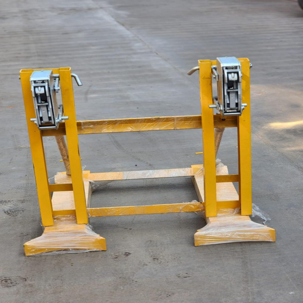 Double Forklift Attachment - Specialty Steel, Standard Size, 210-280 Liter Drum Capacity | Durable Build, Easy Installation, Wide Compatibility