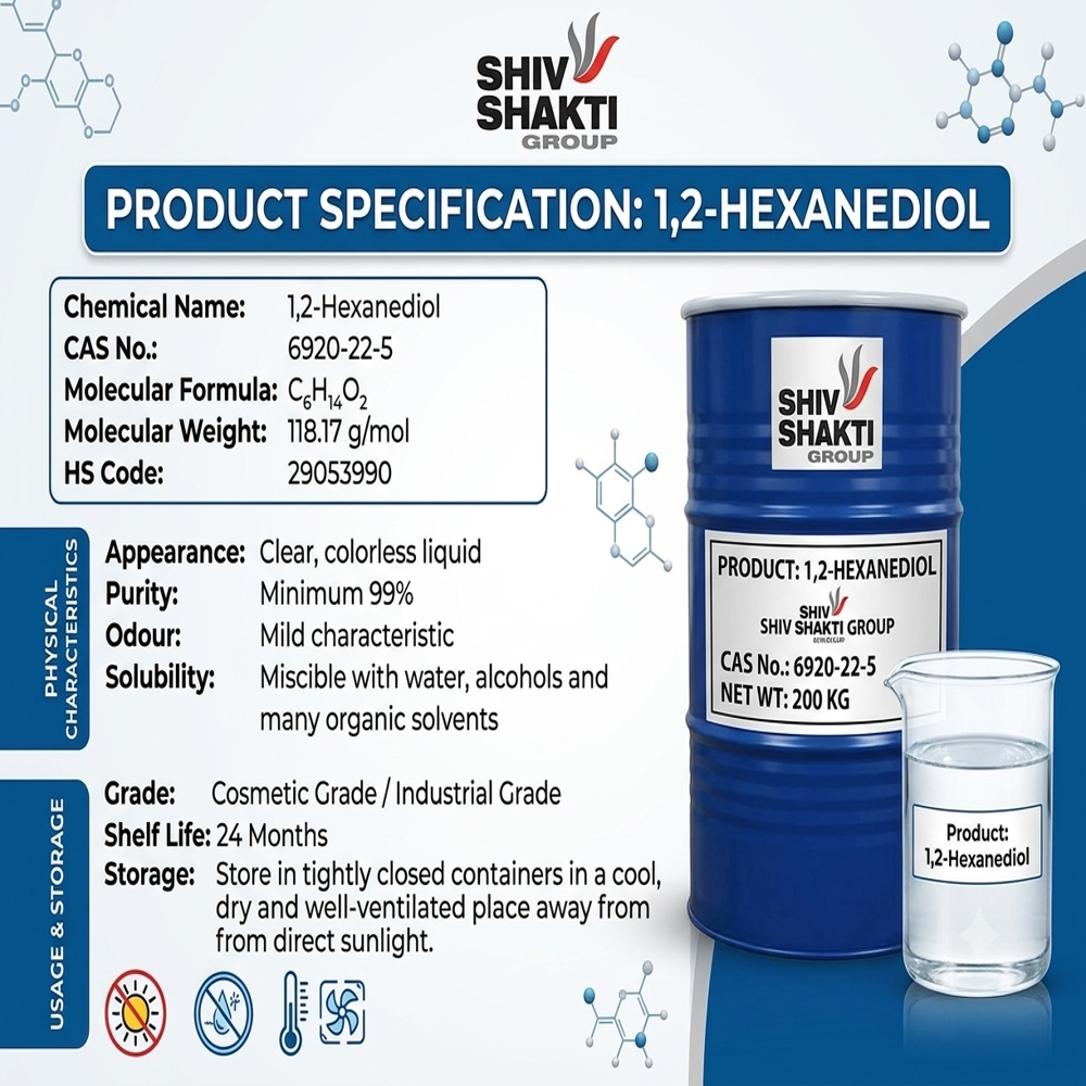 1,2 Hexanediol - Application: Organic Synthesis