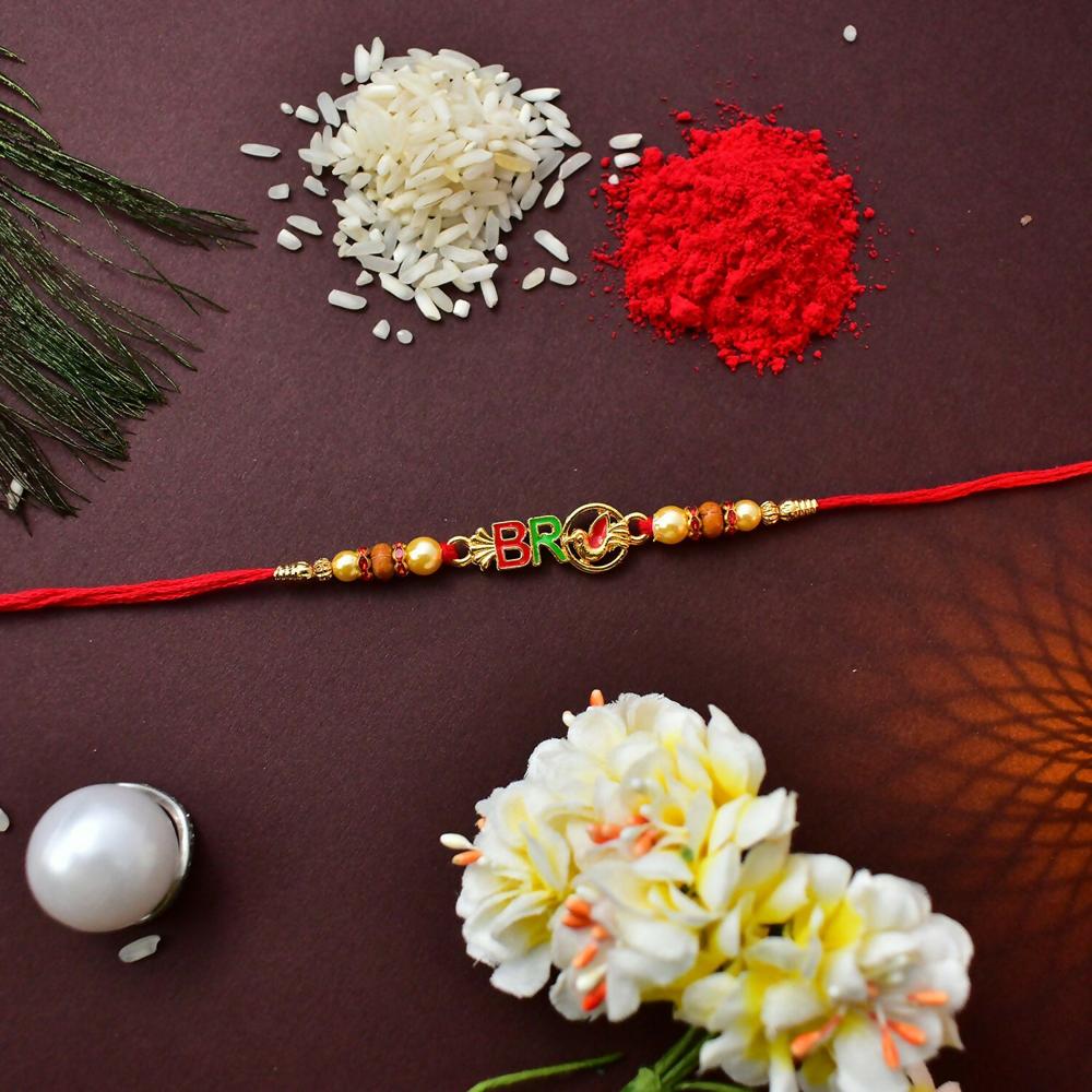 Color Pop Bro Rakhi Vibrant Handcrafted Rakshabandhan Bracelet - Color: Mix
