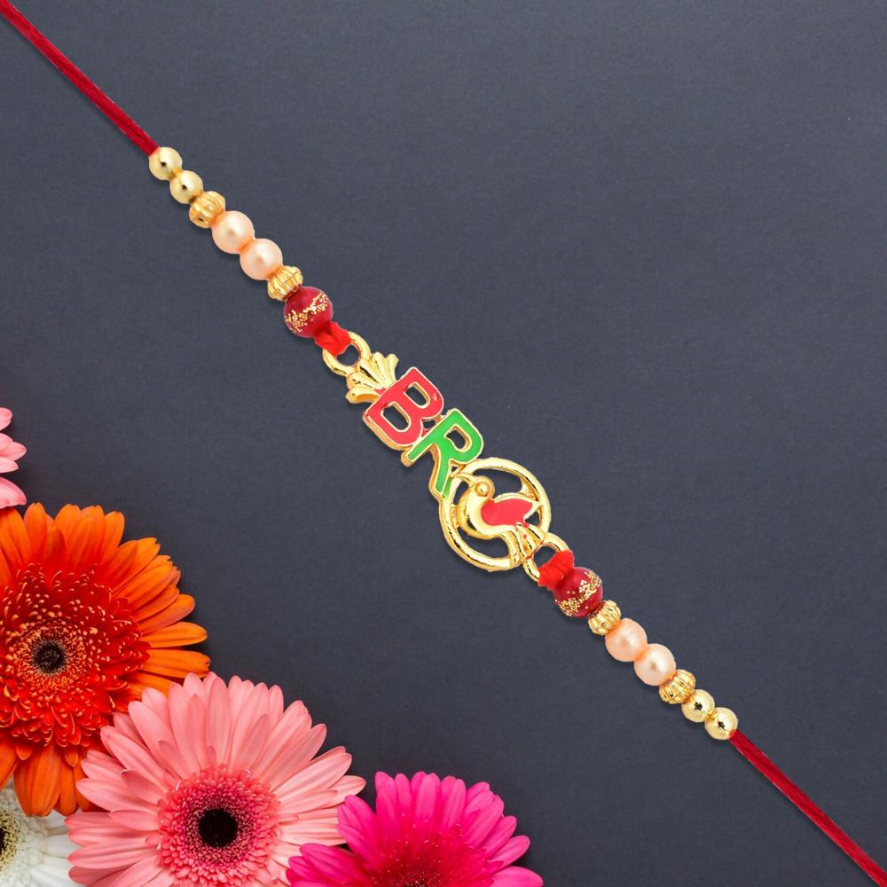 Color Pop Bro Rakhi Vibrant Handcrafted Rakshabandhan Bracelet