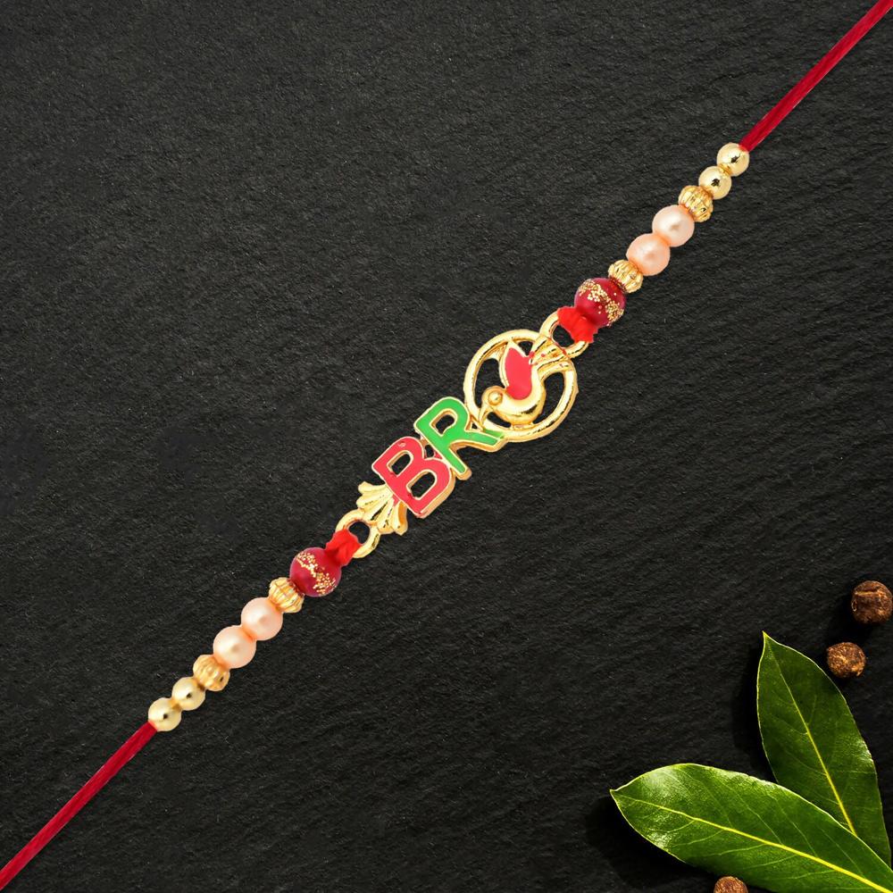 Color Pop Bro Rakhi Vibrant Handcrafted Rakshabandhan Bracelet