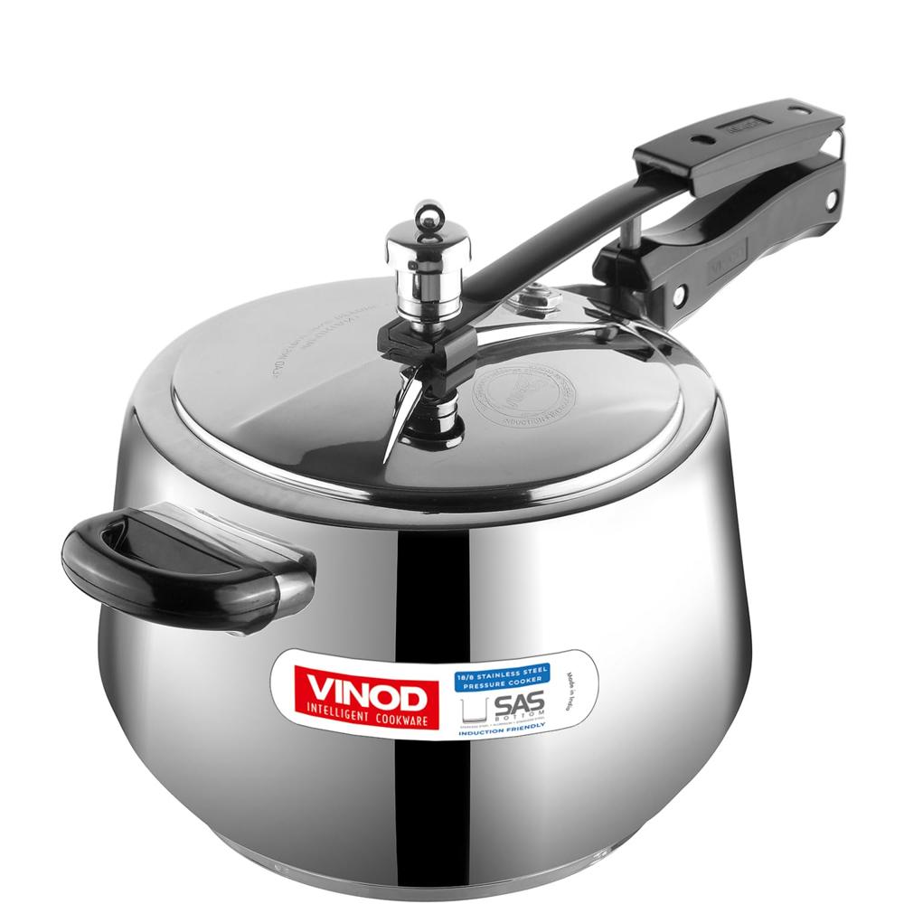 Stainless Steel Inner Lid Pressure Cooker - 5 Litre