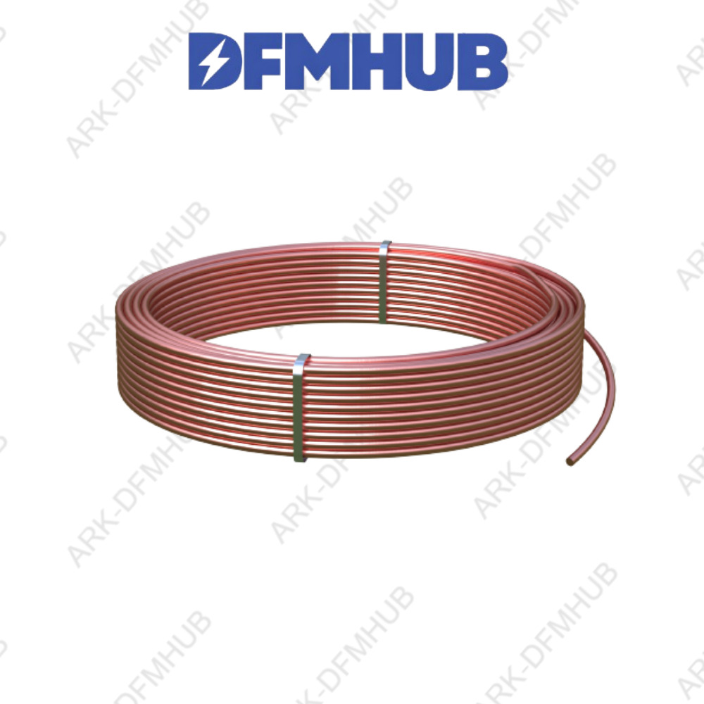 10mm Copper Bonded Steel Conductor - 10mm Diameter, Copper Red, 250 Micron Copper Layer | Corrosion Resistant, High Tensile Strength, Suitable for Grounding