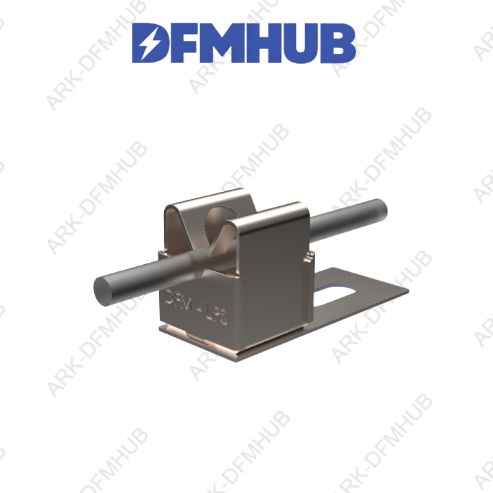 Metal Roof Conductor Clamp -Arkss02 - Application: Lightning Protection System