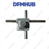 Vario Quick Connector Clamp,  Ark-qc10 - Application: Used For Joining Or Connecting Steel Bars/rods In Construction Or Electrical Grounding