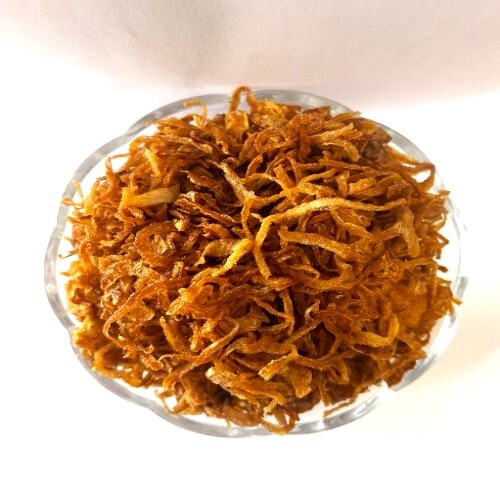Pink Fresh Fried Onion Flakes