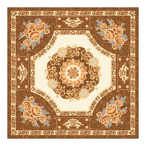 600X600mm CR-8001 Highgloss Rangoli Designer Tile